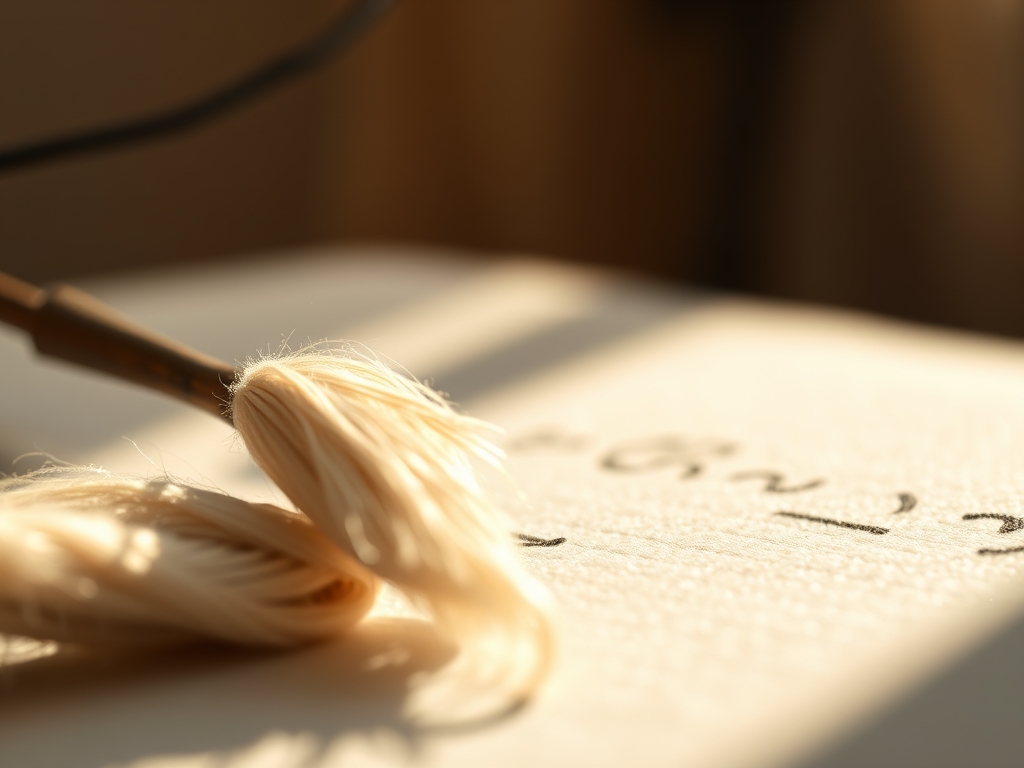 Meditative Calligraphy Strokes