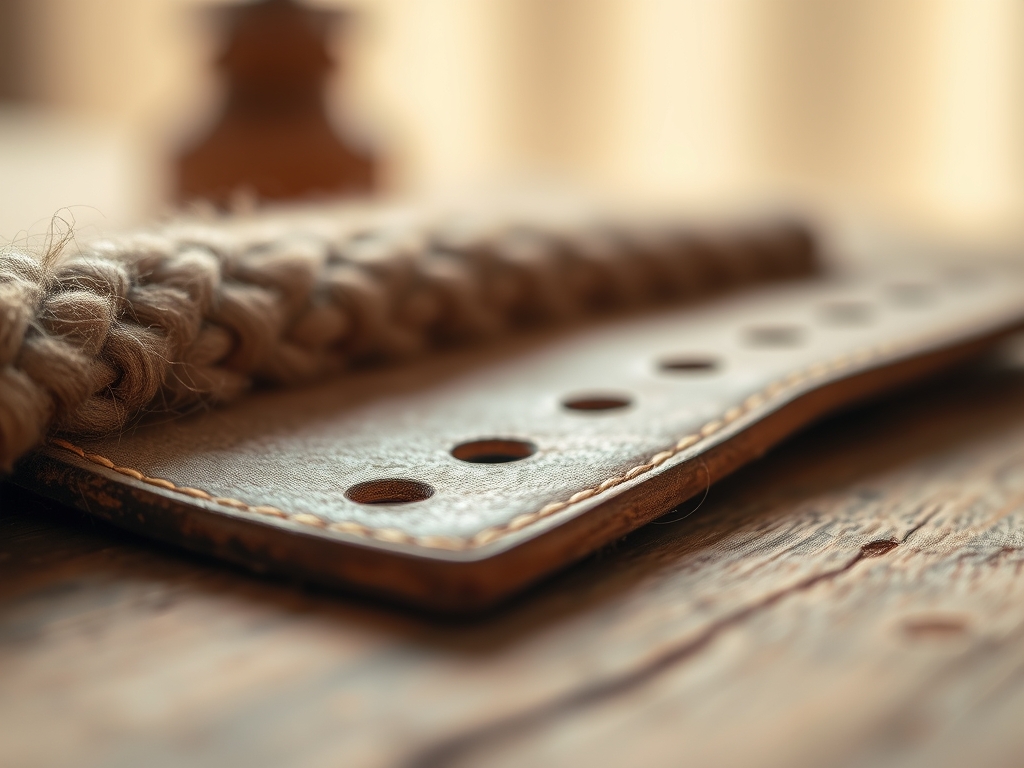 Repetitive Leather Punching