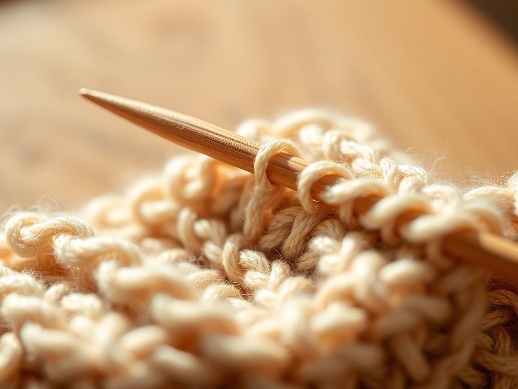 Rhythmic Knitting Stitches