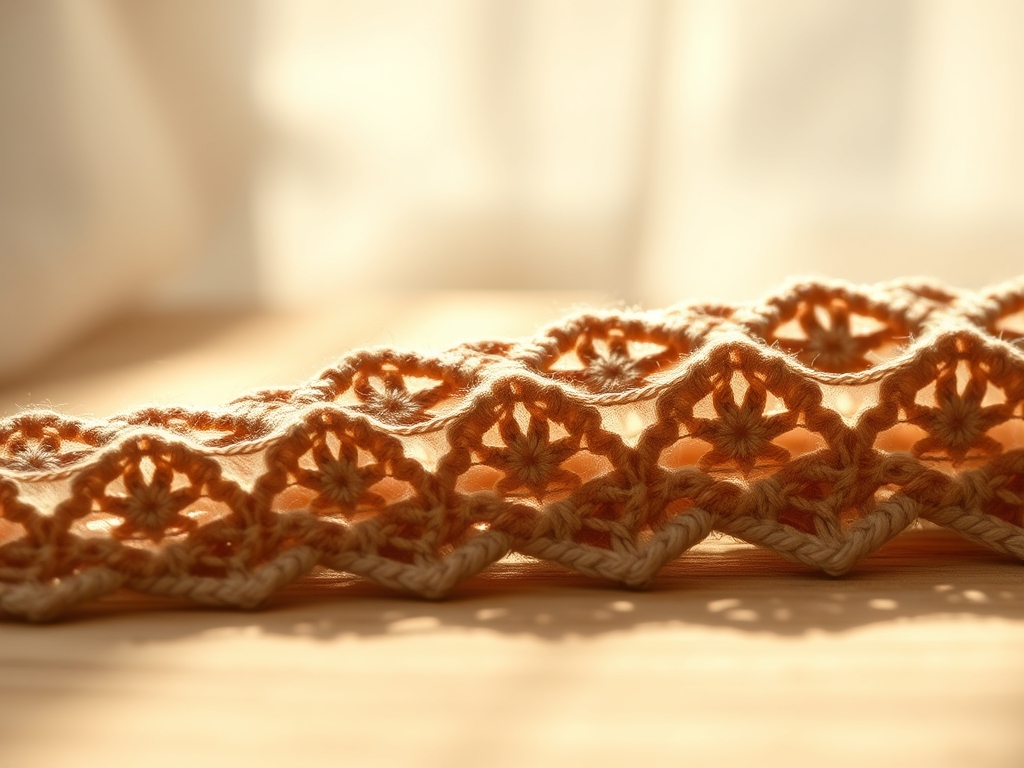 Rhythmic Tatting Lace