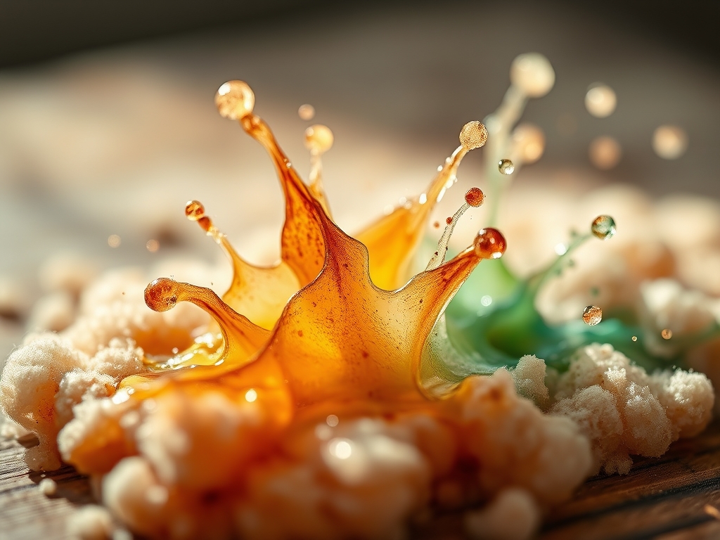 Fluid Watercolor Splatter