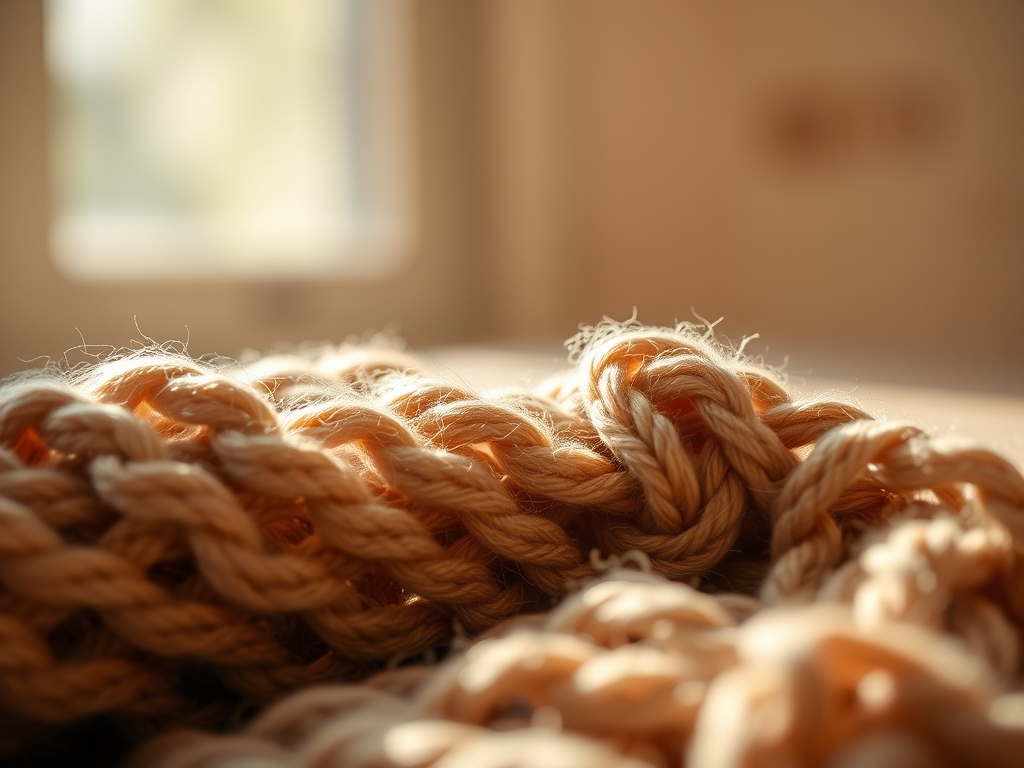 Rhythmic Knitting Motion